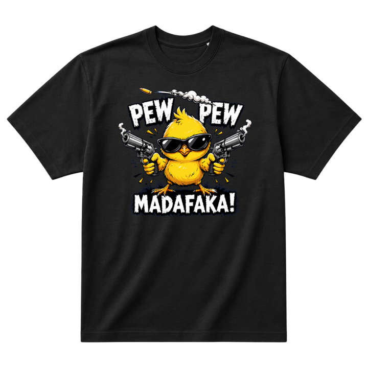 Pew Pew Madafaka - Koszulka oversize