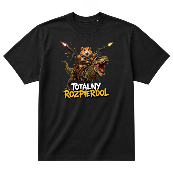 Totalny rozpierdol - Koszulka oversize